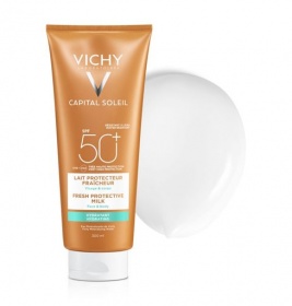 *Молочко Vichy Капіталь Солей сонцезахисне зволож. для обличчя і тіла SPF50+ 300мл