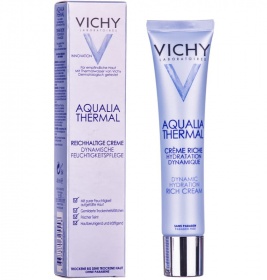 *Крем Vichy Аквалия Термаль Живильний для обличчя динамічне зволоження шкіри 40 мл