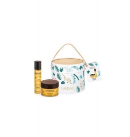 *Набор Caudalie2523 Divine Body (Скраб божеств. д/тела 150 г+Масло изысканное д/тела 50 мл)
