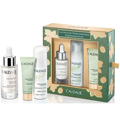 *Набір Caudalie2528 Body Xmas Cracker (Ті де Вінь:Вода туал.10мл+Гель д/душу 30мл, Крем д/тіла 30мл)