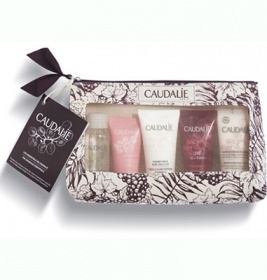 *Набір Caudalie2568 Travel set (Вода 30мл+Крем сорбет 15мл+Гель д/душу 30мл+Крем д/тіла 30мл)