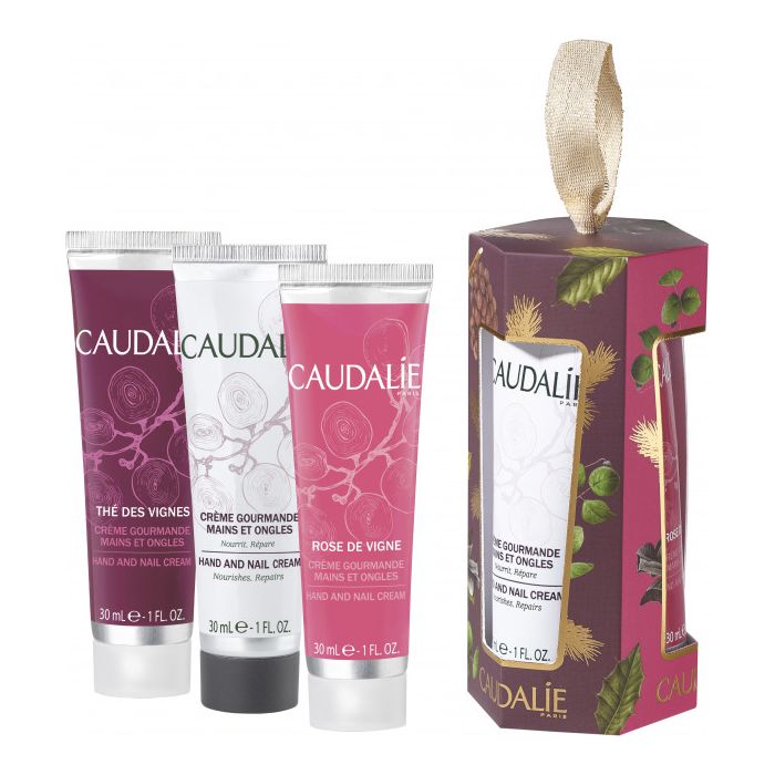 Набір Caudalie2979 Тріо крем для рук (Три креми д/рук+ маленька косметичка)