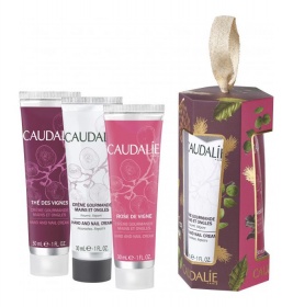 Набір Caudalie2979 Тріо крем для рук (Три креми д/рук+ маленька косметичка)