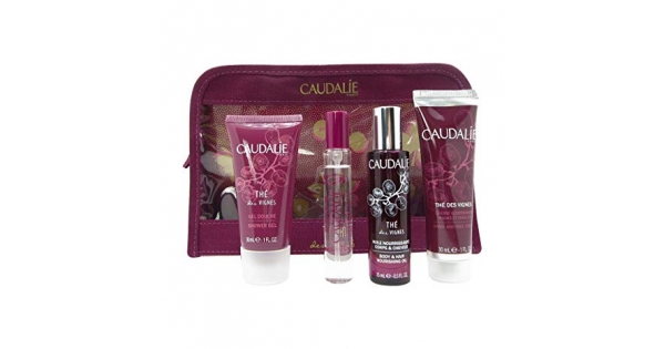 Набір Caudalie2612 Body Care Ritual Set (Thе des Vignes)(Енергетична туалетна вода 10мл+Живильна олія д/тіла та волосся 15мл+Гель д/душу 30мл+Крем д/рук та нігтів 30мл)