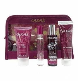 Набір Caudalie2612 Body Care Ritual Set (Thе des Vignes)(Енергетична туалетна вода 10мл+Живильна олія д/тіла та волосся 15мл+Гель д/душу 30мл+Крем д/рук та нігтів 30мл)