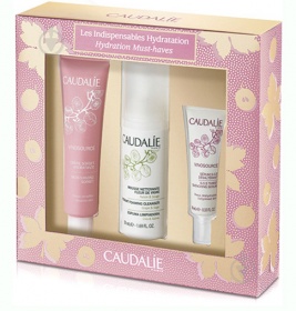 Набір Caudalie2617 Vinosource Sorbet Hydration Must-haves(Зволожуючий крем сорбет 40мл+Пінка для зняття макіяжу 50мл+Зволожуюча сироватка S.O.S 10мл)