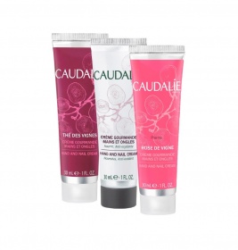 Набір Caudalie 2641 Resveratrol Lift Eye Set (Б-м для конт. очей 15мл+Сировотка10мл+КремЛіфтінг Кашемір)
