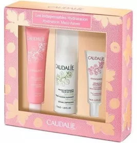 Набір Caudalie2764 Vinosource Sorbet (Віносурс зволожуючий крем сорбет, 40мл; Пінка для зняття макіяжу, 50мл; Vinosource Сироватка 10 мл)