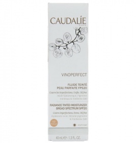 *Флюид Caudalie для лица увлажняющий Виноперфект SPF20 средний тон 40 мл