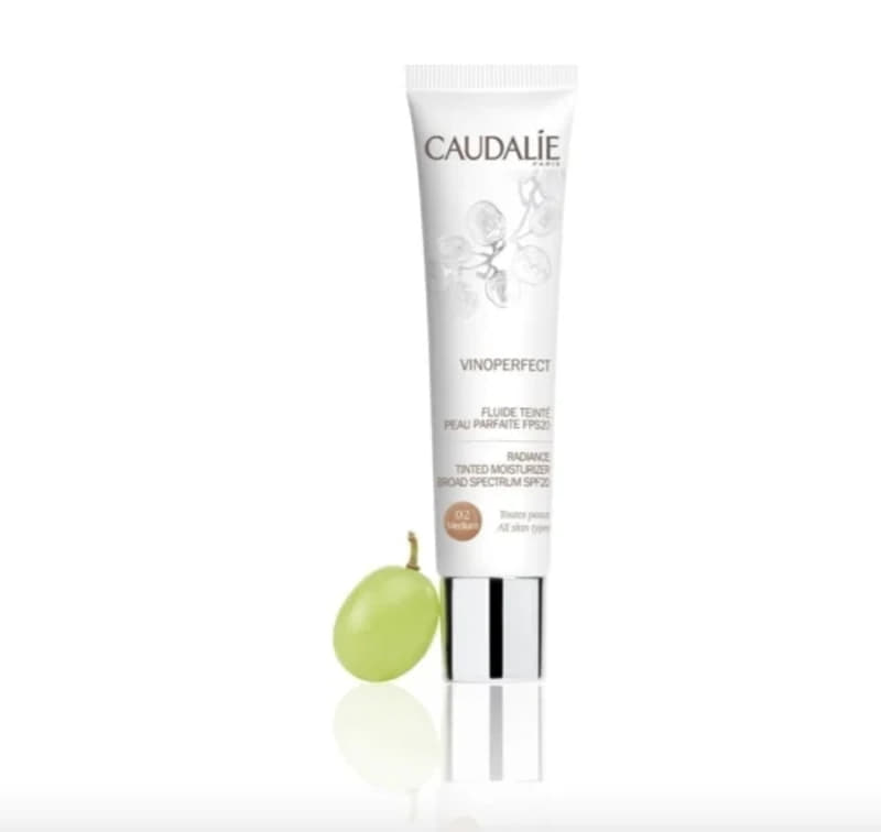 Флюїд Caudalie для обличчя зволожуючий Виноперфект SPF20 світлий тон 40 мл
