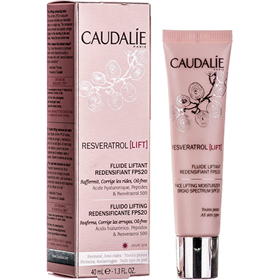 Флюїд-ліфтинг Caudalie Resveratrol Lift для обличчя зволожуючий SPF20 40 мл