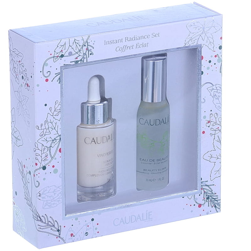 Набір Caudalie Миттєве сяяння Виноперфект сироватка 30 мл+Еліксир-вода 30 мл