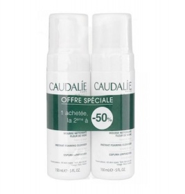 *Набор Caudalie Пенка для снятия макияжа 2 шт -50%