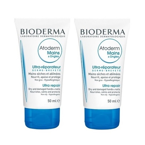 *Набір Bioderma Дуо Крем Атодерм для рук 2*50мл