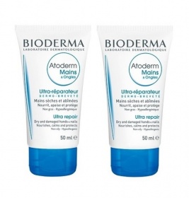 *Набір Bioderma Дуо Крем Атодерм для рук 2*50мл