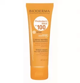 *Крем Bioderma 028552С Фотодерм МАХ тональный светлый SPF-100 40 мл