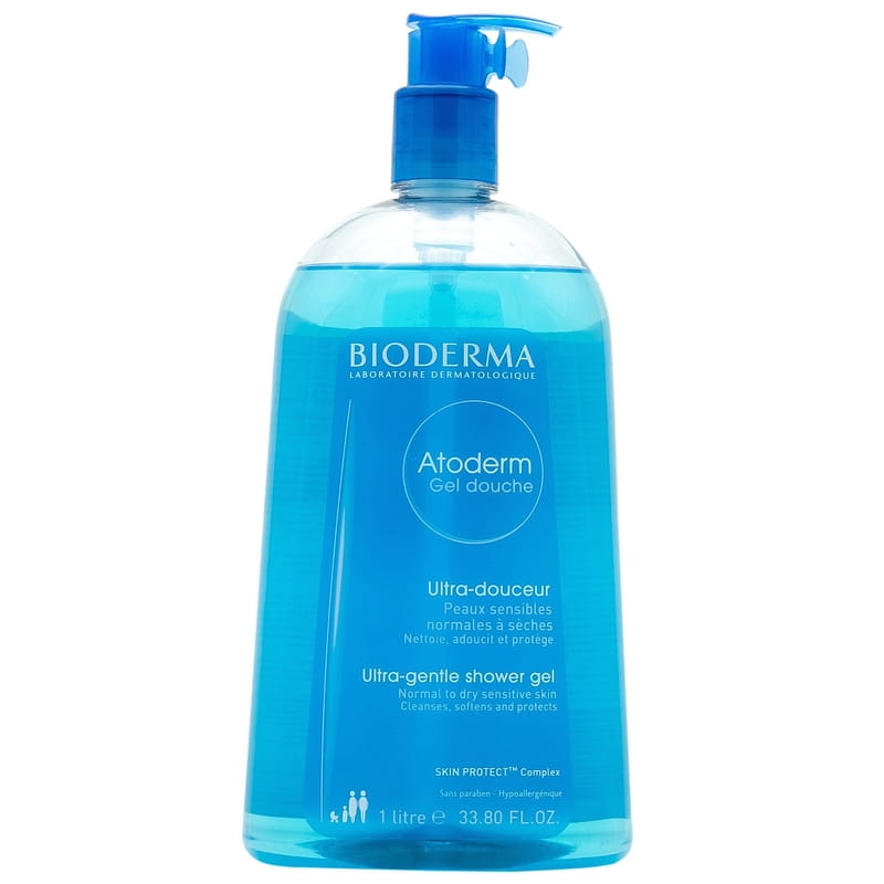 Гель Bioderma Атодерм очищающий для душа 1 л Гель Bioderma Атодерм очищающий для душа 1 л