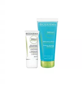 *Набор Bioderma Себиом Концентрат для сужения пор 30 мл + Гель очищающий 200 мл
