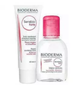 *Набір Bioderma Сансибио Форте крем 40мл+ Сансибио Н2О 100мл