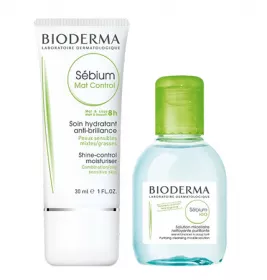 *Набір Bioderma Себиом Мат контроль 30мл+ Себиом Н2О 100мл
