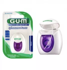 Зубная нить GUM Expanding Floss с эф-том расширения 30 м