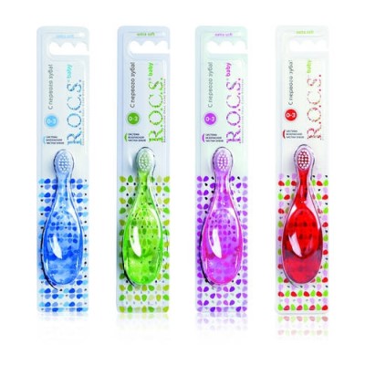 Зубна щітка Рокс Baby дитяча від 0 до 3 років