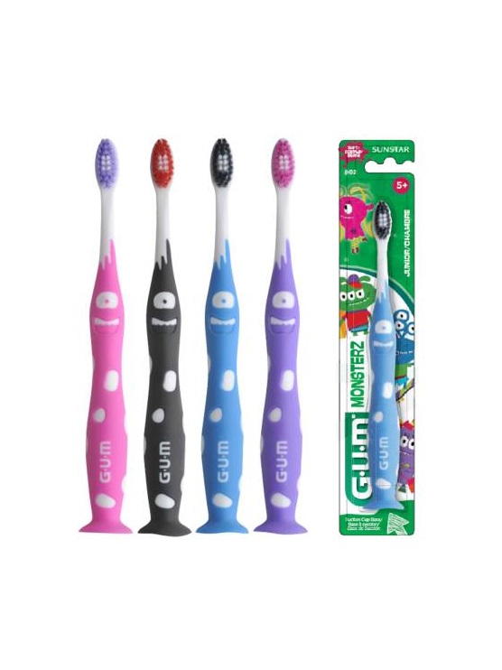 *Зубна щітка GUM дитяча JUNIOR MONSTER