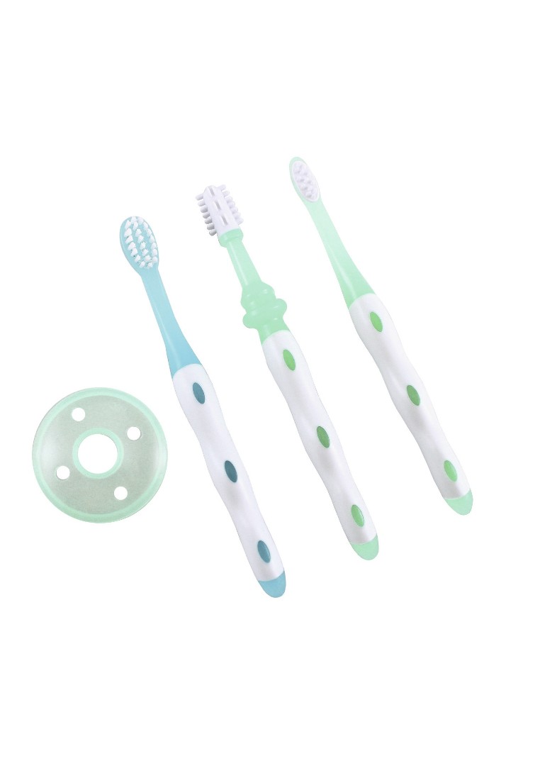 *Зубні щітки Baby-nova навчальні 2шт