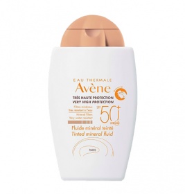 *Флюид Авен солнцезащитный тонирующий SPF50+ 40 мл