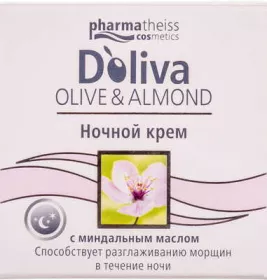 Крем Doliva Оливково-мигдальний догляд нічний для обличчя 50 мл
