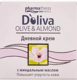 *Крем Doliva Оливково-миндальный уход дневной для лица от морщин 50 мл
