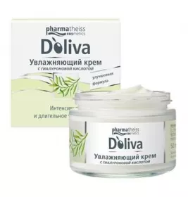 *Крем Doliva (Olivenol) для обличчя Зволожуючий Догляд 50 мл