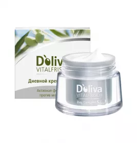 *Крем Doliva Vitalfrisch денний догляд для обличчя 50 мл