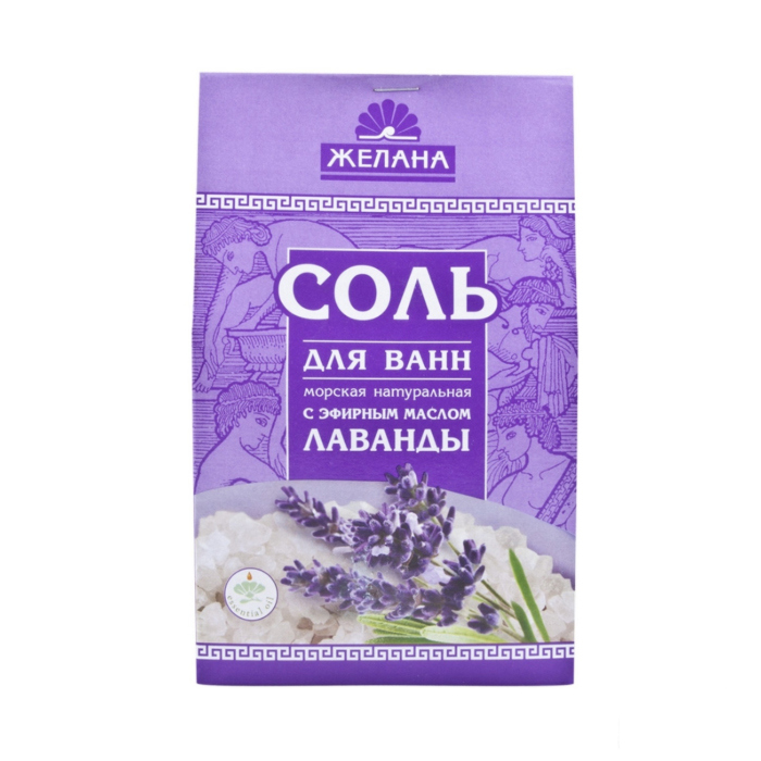 *Соль01 д/ванны Желанна с маслом Лаванды 500г *Соль01 д/ванны Желанна с маслом Лаванды 500г