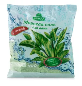 *Сіль06 д/ванн Желанна з піною з олією Зеленого чаю 500г