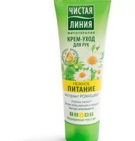 *Крем Чистая линия для рук питательный 75 мл