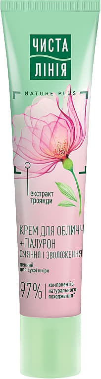 *Крем Чиста лінія денний Троянда для сухої шкіри 42 мл