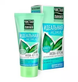 *Крем Чиста лінія надає матовості шкірі 50 мл