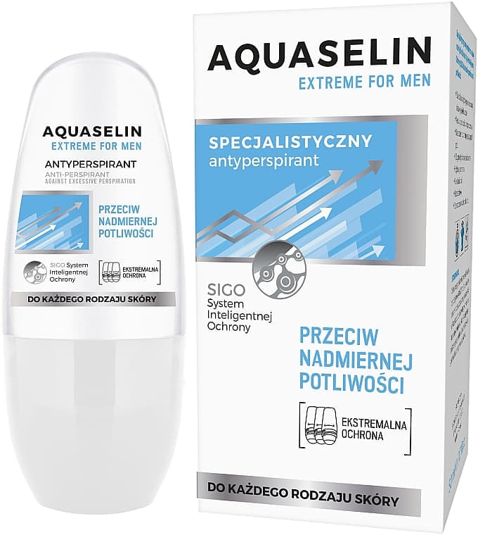 *АА 19529 Aquaselin Extreme Антиперспирант от чрезмерной потливости для мужчин  50 мл