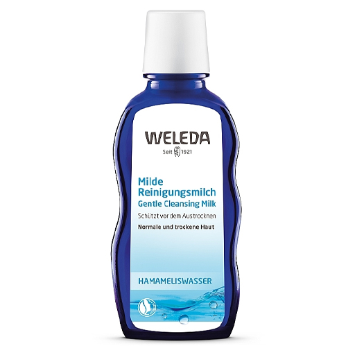 *Молочко Weleda Ніжне очищуюч для нормальної сухої шкіри обличчя,шиї,декольте 100 мл