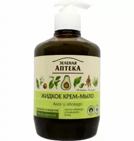 *Мыло Зеленая аптека жидкое Алоэ 460 г
