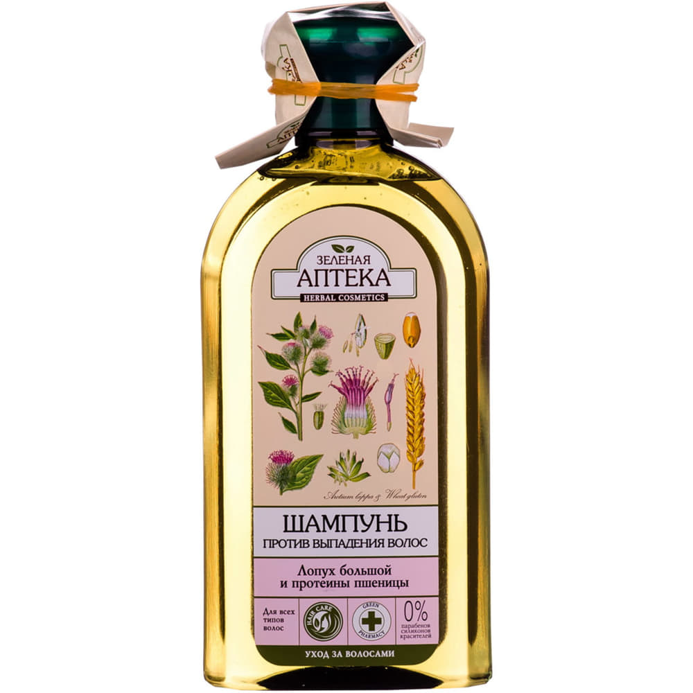 *Шампунь Зелена аптека Лопух 350 мл