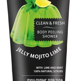 *Душ-пілінг Смачні секрети Мохіто лайм з мʼятою для тіла 250 мл