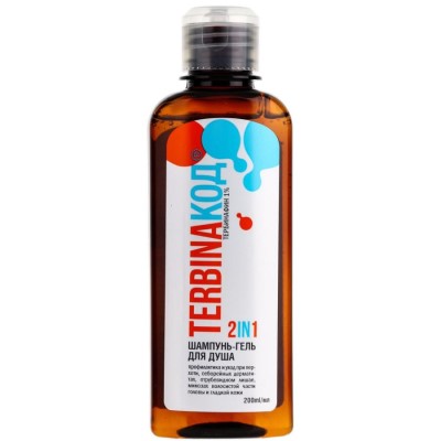 *Шампунь-гель Тербінакод для душу 200 мл