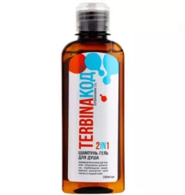 *Шампунь-гель Тербінакод для душу 200 мл
