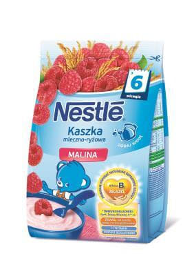 Каша Nestle молочна рисова з малиноюй і біфідобактеріями від 6 міс 230 г