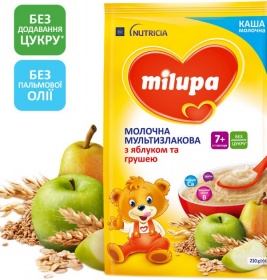 Каша Milupa мол.мультизл. з яблоком та грушею 210г