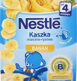 *Каша Nestle молочна рисова з бананом і біфідобактеріями з 6 міс. 230 г