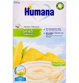 Каша Humana молочная Кукурузная 200г (775610)