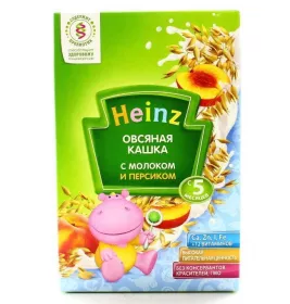 *Каша Хайнц Овсяная с персиком и молоком 250 г